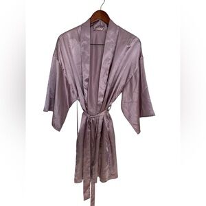 Luxurious La Vie En Rose pink Robe size XS